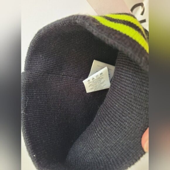 Boys Ninja Turtles Black Green Warm Fall Winter Beanie Toque Hat + Gloves Set - Picture 8 of 8